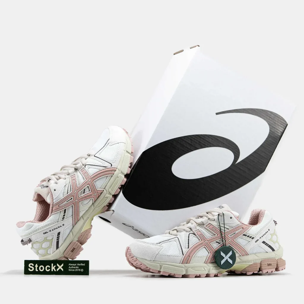 Asics Gel-Kahana 8 White Pink