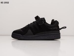 Bad Bunny x Adidas Forum Low Black (чорні)