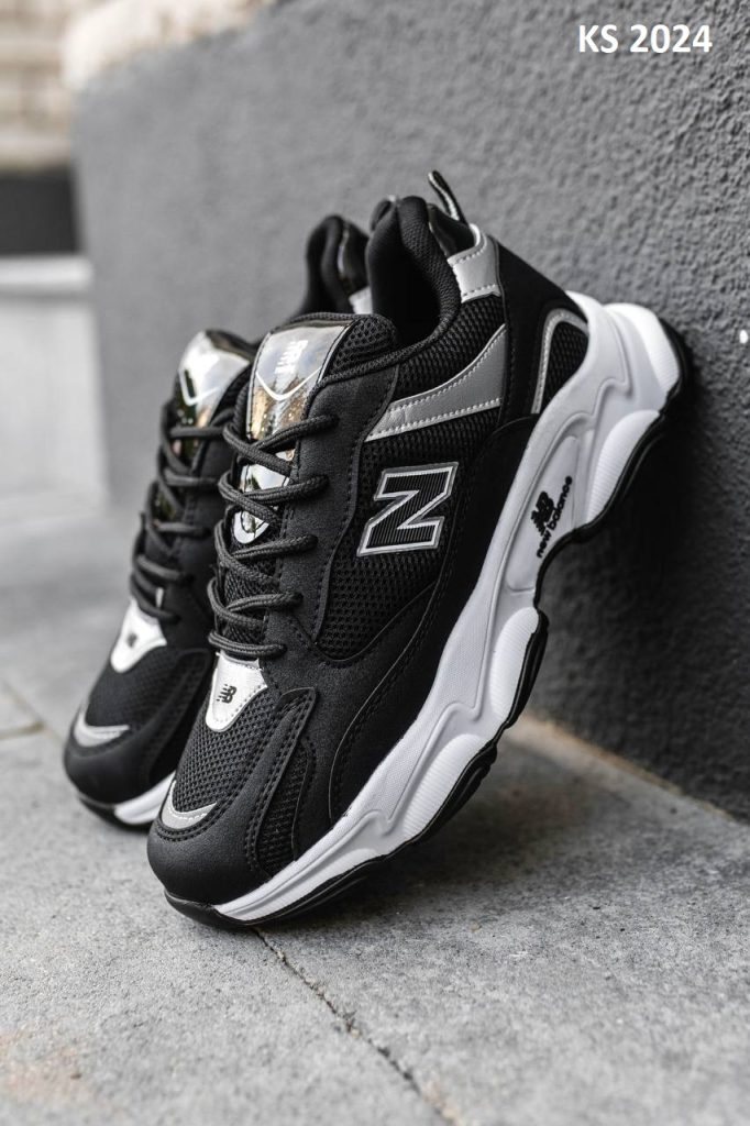 Кросівки New Balance Black and White (чорно/білі)