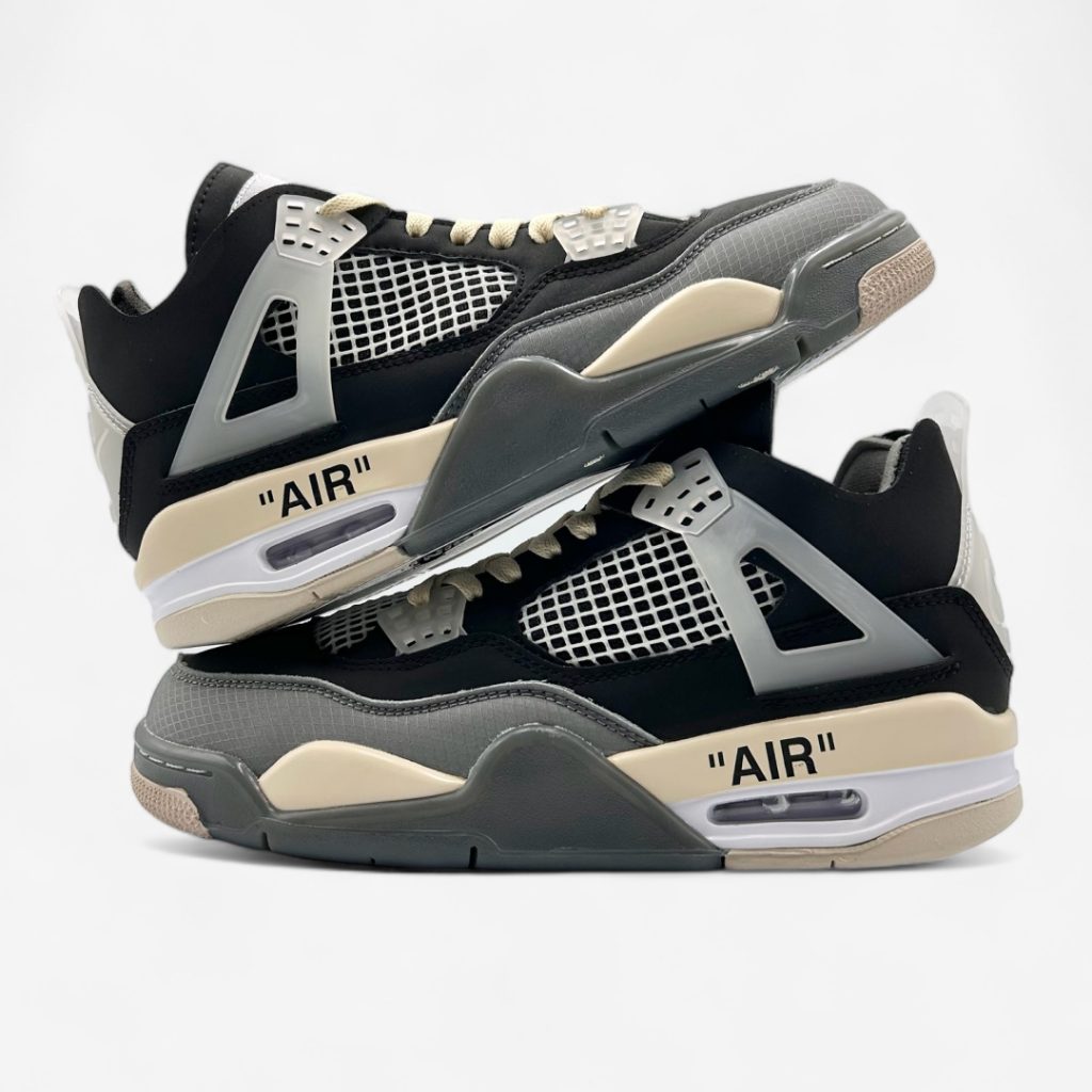 Jordan 4 Off White Black