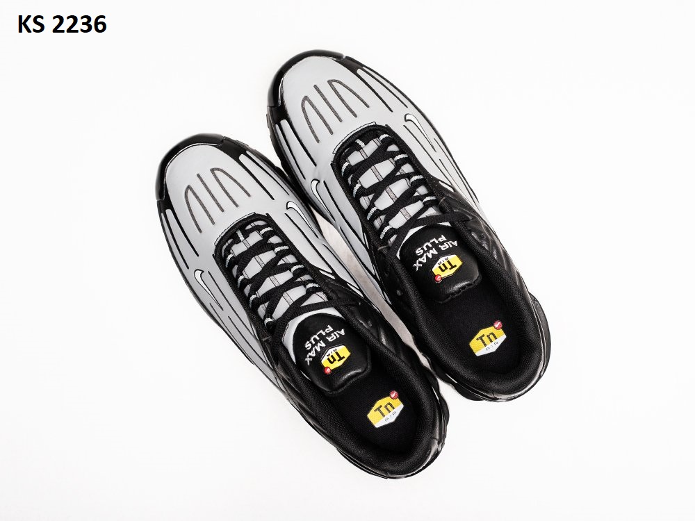 Кросівки Nike Air Max Plus III Gray Black (чорно/сірі)