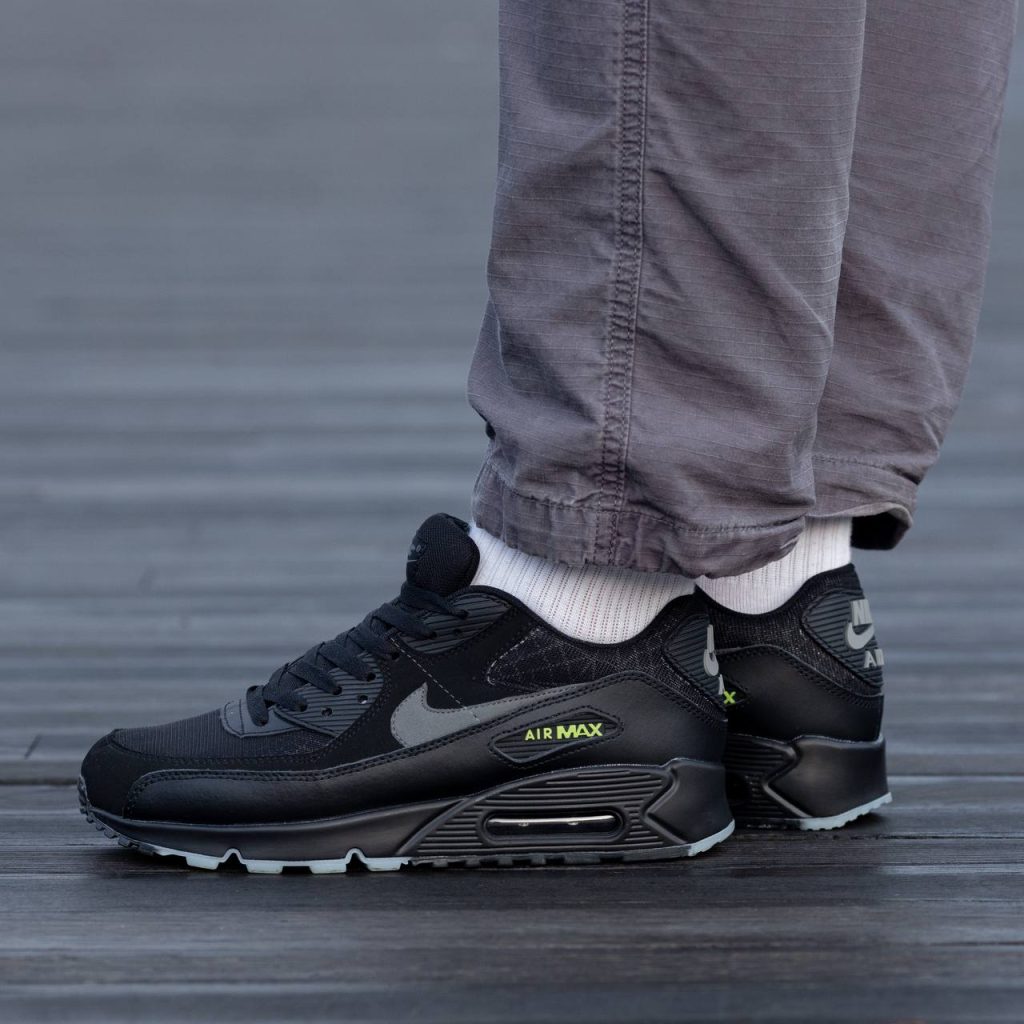 Nike Air Max 90 Black Grey Green