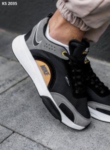 Nike Air Zoom (сіро/жовті)