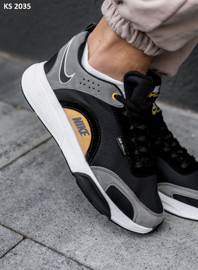 Nike Air Zoom (сіро/жовті)