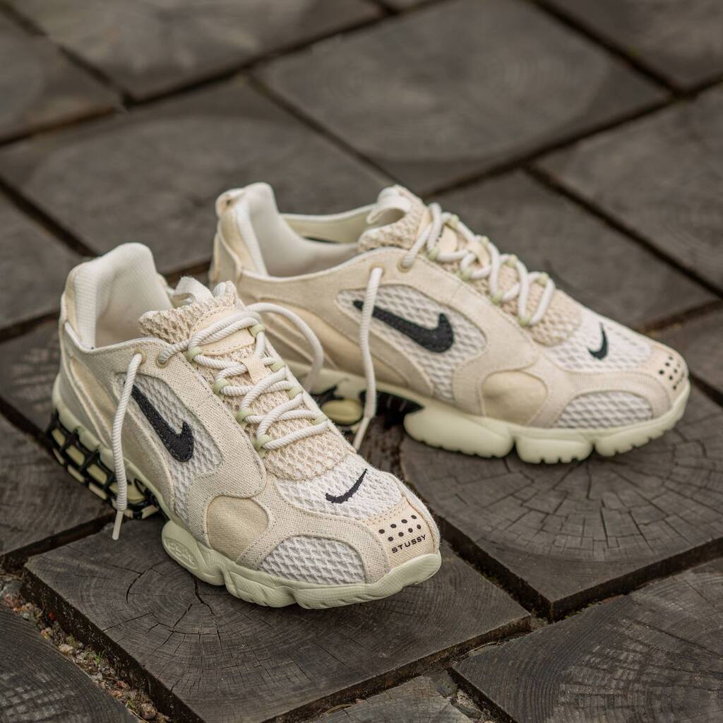 Nike Air Zoom Spiridon Cage 2 Stussy Beige