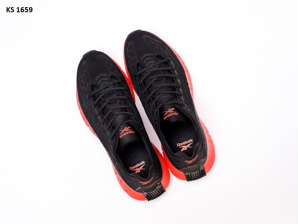 Reebok Zig Kinetica (чорно/помаранчеві)