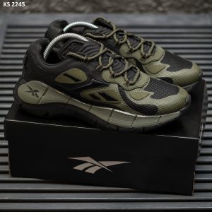 Кросівки Reebok Zig Kinetica II Green Black (зелені)