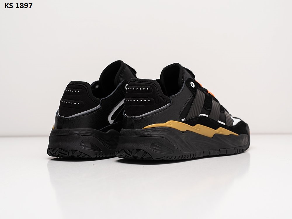 Кросівки Adidas Niteball Black Orange (чорно/помаранчевий)