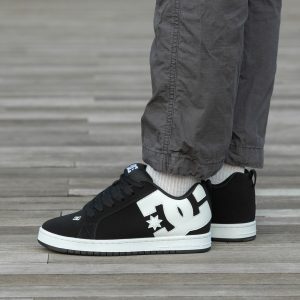 DC Shoes Court Graffik Black White