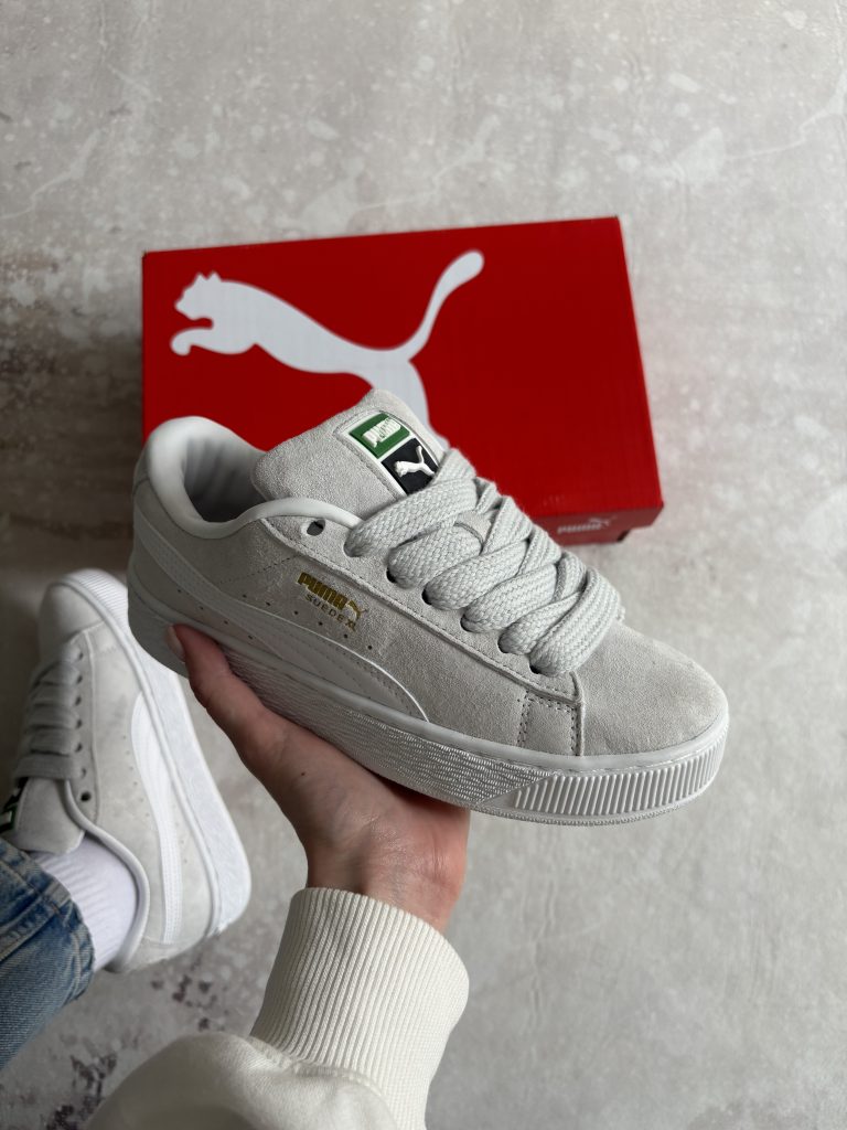 Puma Suede XL Beige White