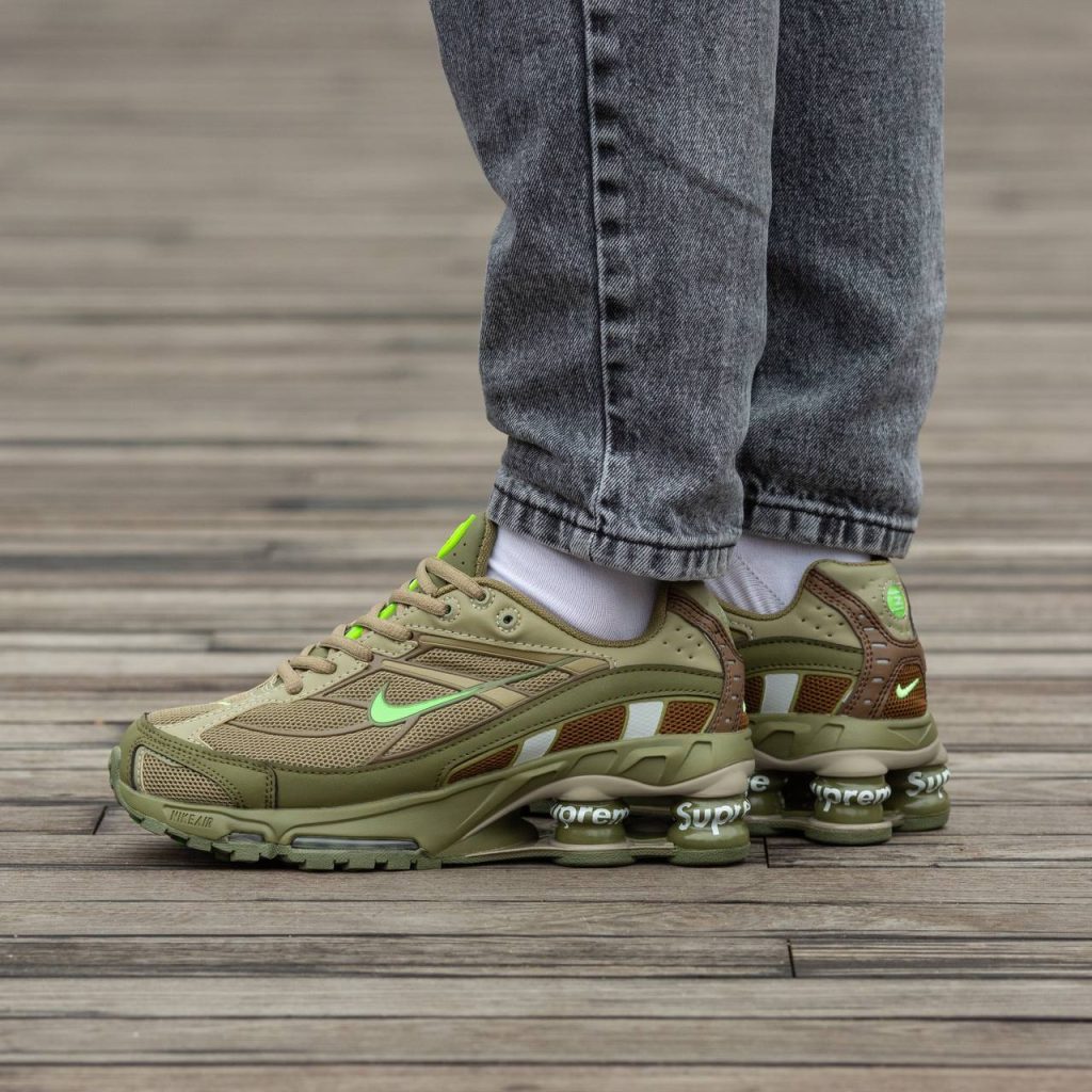 Nike Shox TL x Supreme Haki