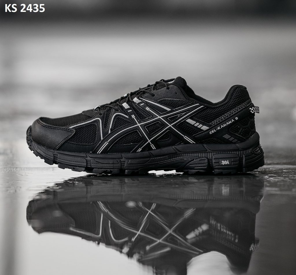 Кросівки Asics Gel-Kahana 8 Black ТЕРМО (чорні)