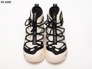 Кросівки Nike ACG Air Terra Antarktik High White Yellow (біло/жовті) ЗИМА
