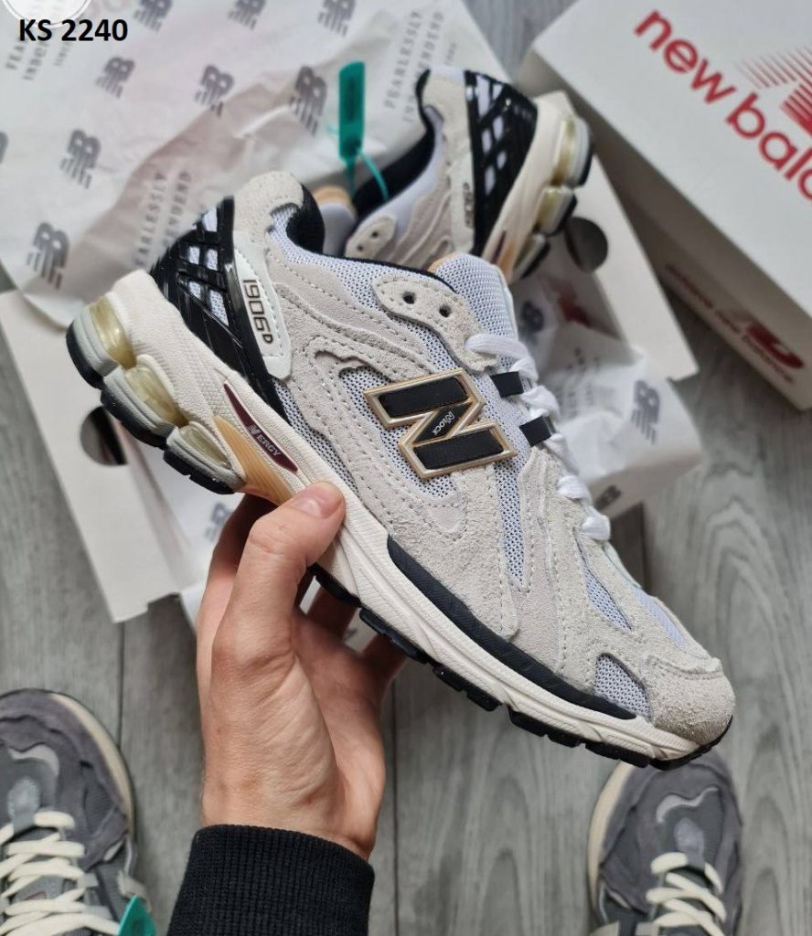 Кросівки New Balance 1906D White Black (біло/чорні)