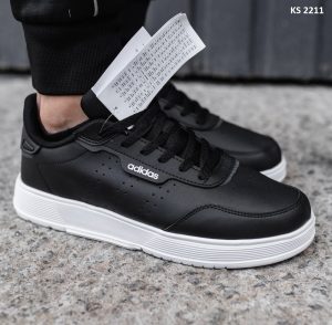 Кросівки Adidas Black White (чорно/білі)
