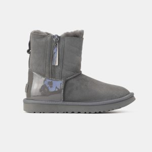 Short ZIP Grey 2 ZIP Lacquer