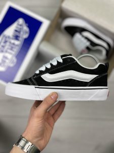Vans KNU school Black&white (топ якість)