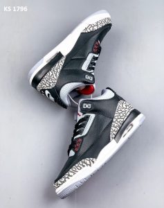 Nike Air Jordan 3 Retro (чорні)