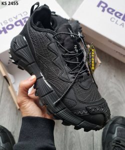 Кросівки Reebok Zig Kinetica II Edge Gore-Tex Black (чорні)