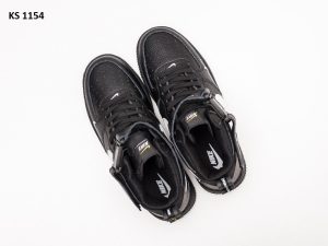 Nike Air Force 1 LV8 High (чорні)