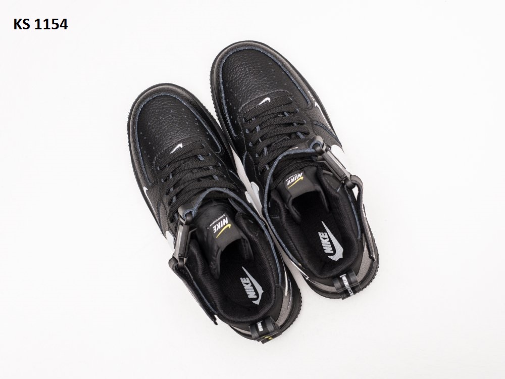 Nike Air Force 1 LV8 High (чорні)