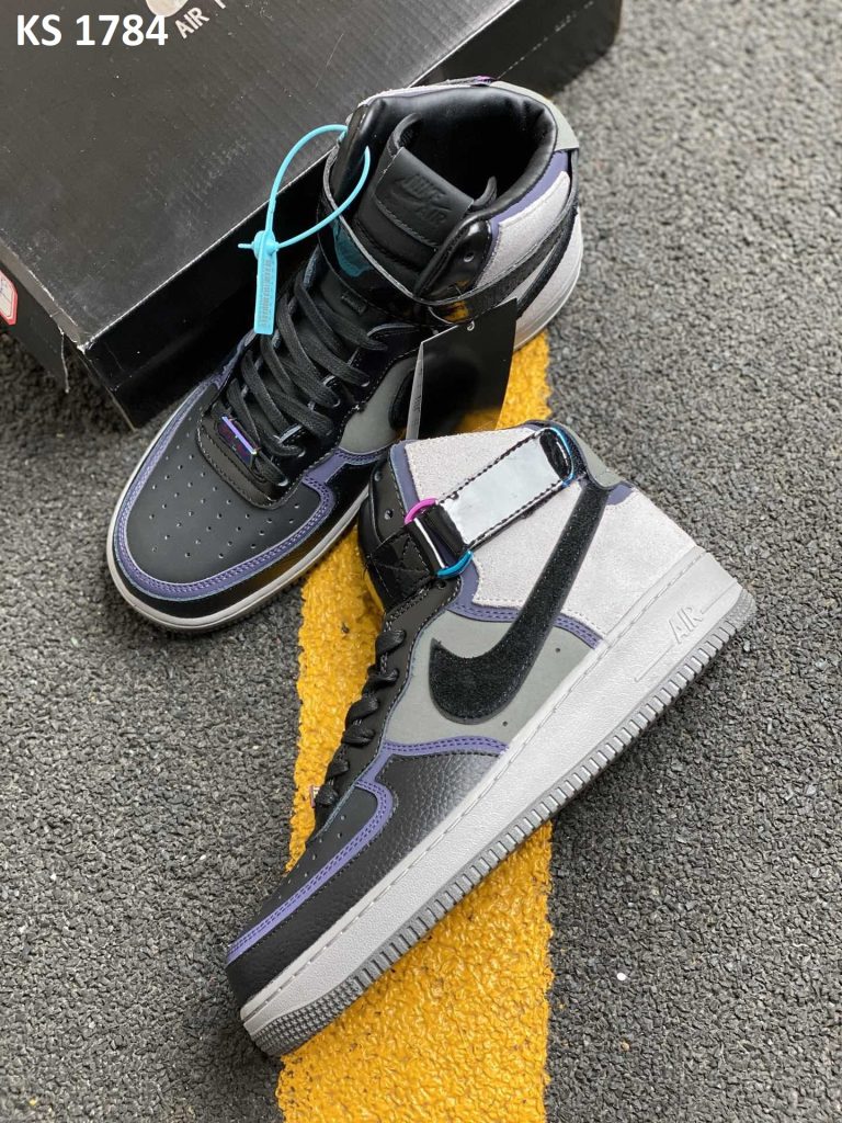 Nike Air Force 1 High x A Ma Maniere (сірі)