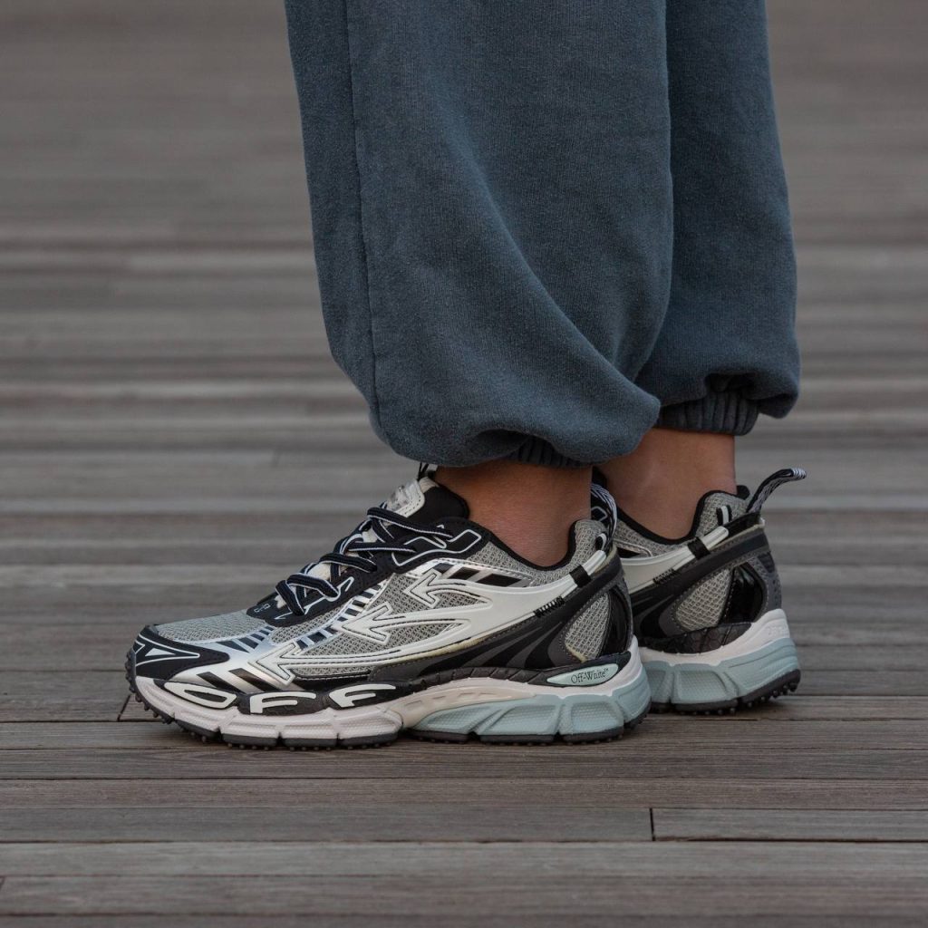 Off_white Be Right Back Silver  Grey