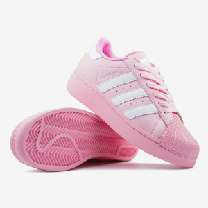 Adidas Superstar Pink White Platform
