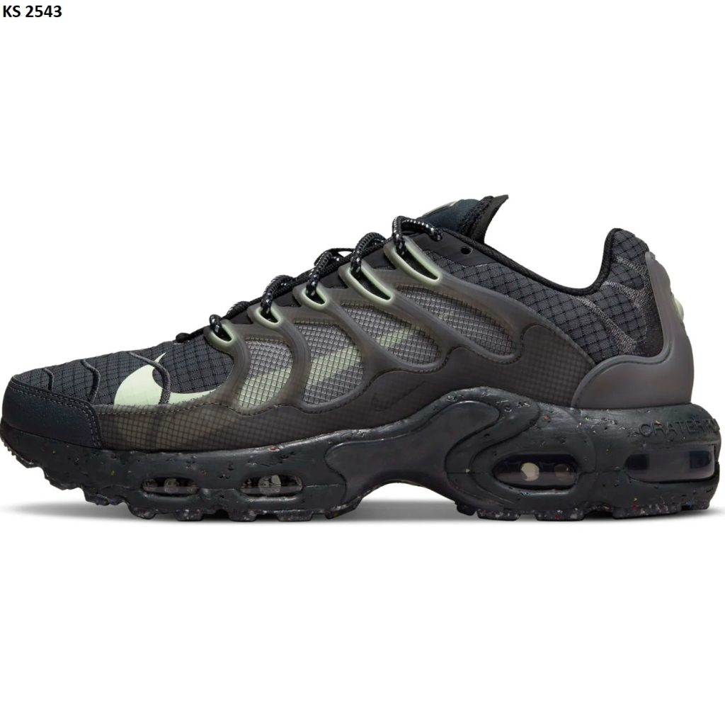 Кросівки Nike Air Max TN Terrascape Plus Black Barely Volt (чорно/cині)