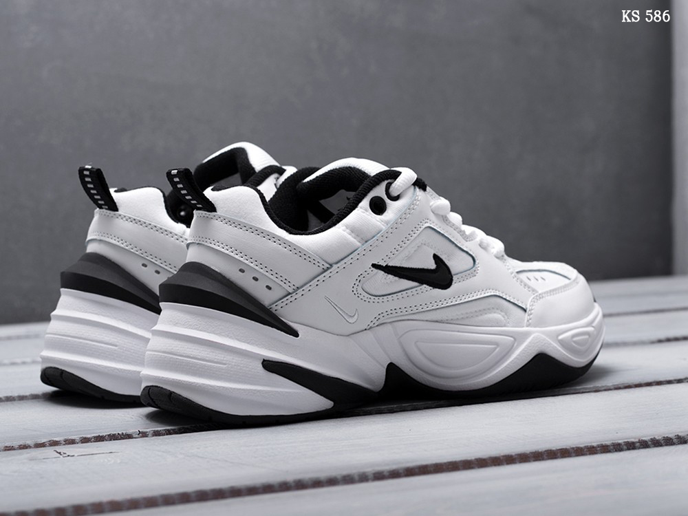 Кросівки Nike М2K Tekno White Black (чорно/білі)