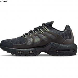 Кросівки Nike Air Max TN Terrascape Plus Black Barely Volt (чорно/cині)