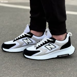 Кросівки New Balance Gray Black White (світло/сірі)
