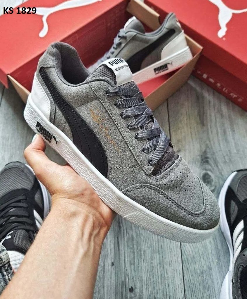 Puma Ralph Sampson (темно/сірі)