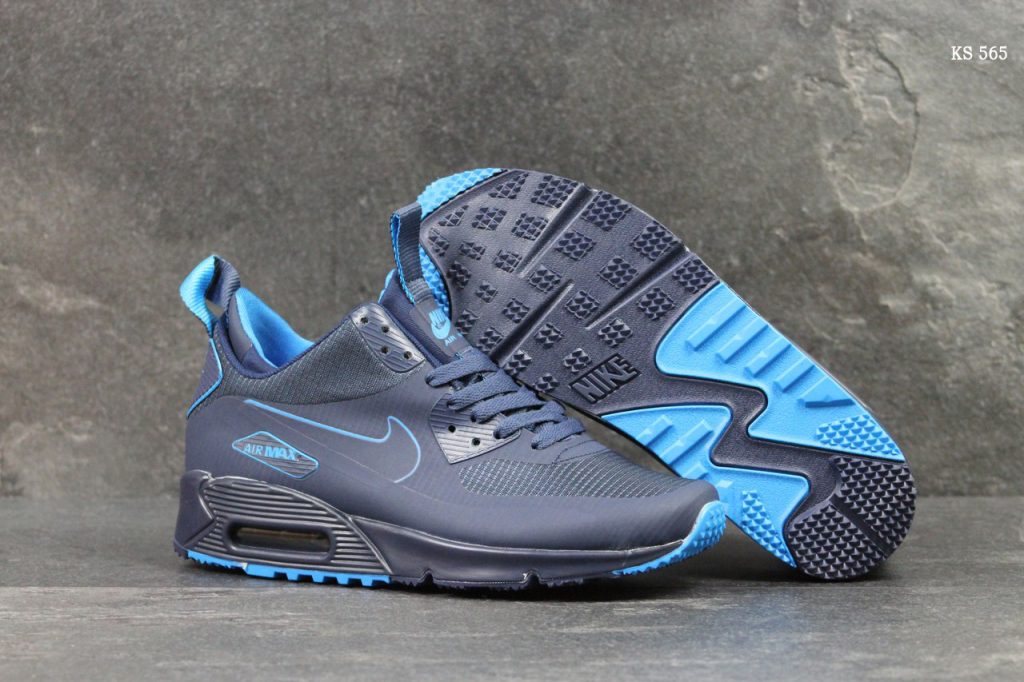 Кросівки Nike Air Max 90 Ultra Mid Blue (сині)