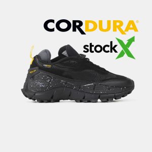 Reebok Zig Kinetica Il Edge Black Gray Cordura