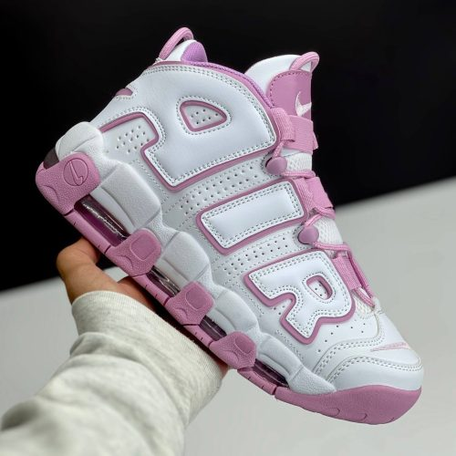 Nike Air More Uptempo White Rush Fuchsia