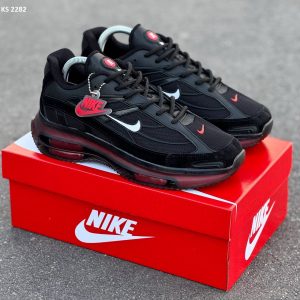 Кросівки Nike Air Black Red (чорно/червоні)