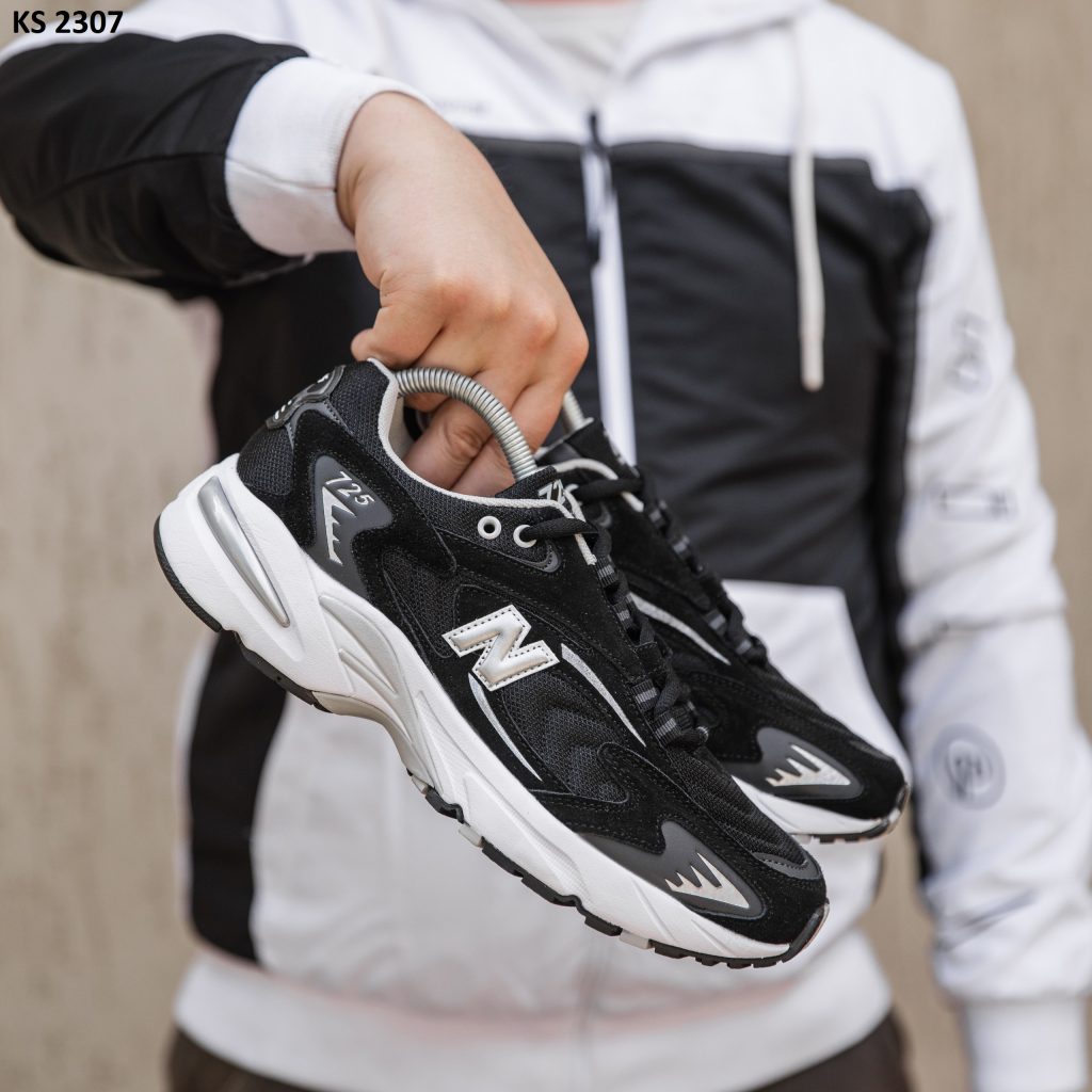 Кросівки New Balance 725 Black/White (чорно/білі)