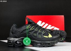 Кросівки Nike Air Max TN Terrascape Plus Black Lime (чорно/зелені)
