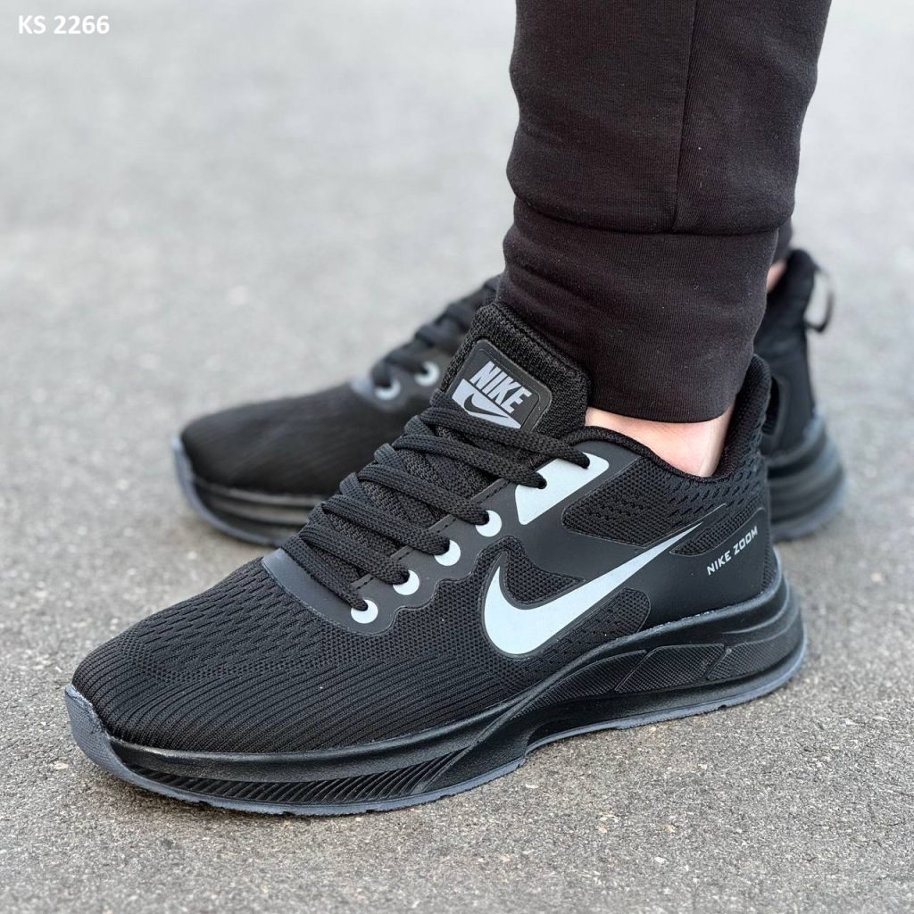 Кросівки Nike Air Zoom Black (чорні)