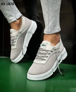 Кросівки Lacostе Light Gray (сірі)