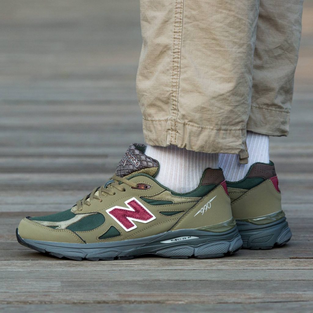 New Balance  990 v3 x Teddy Santis Green Purple
