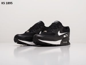 Кросівки Nike Air Max 90 Black White (чорно/білі)
