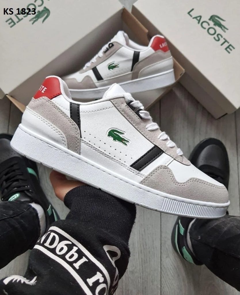 Lacostе (біло/сірі)