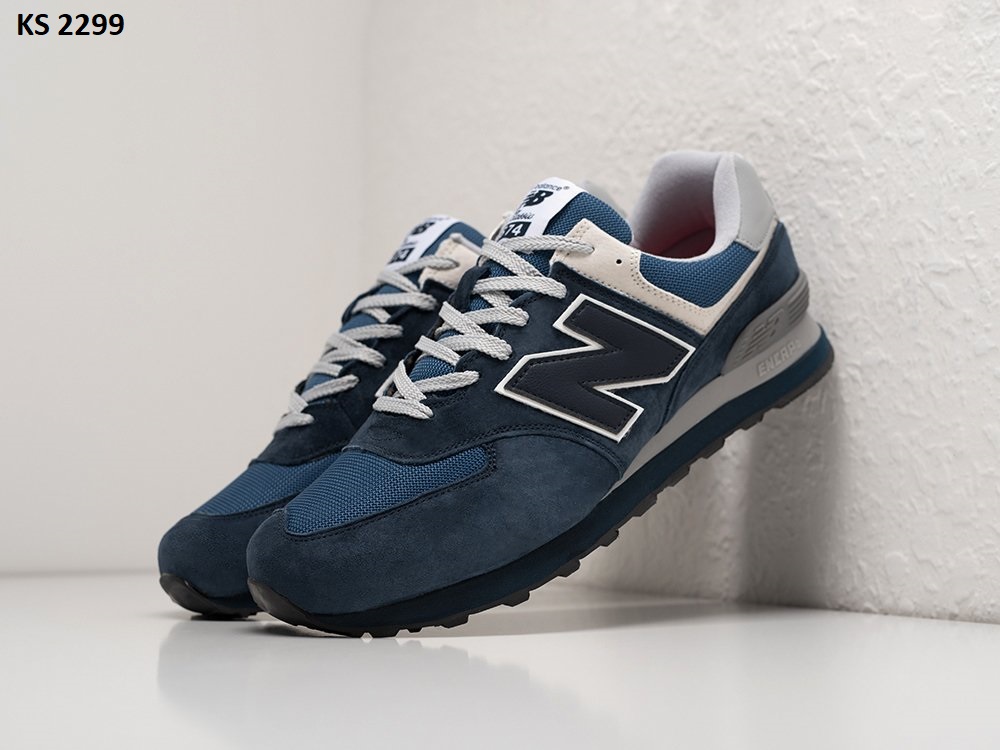 Кросівки New Balance 574 Dark Blue (сині)