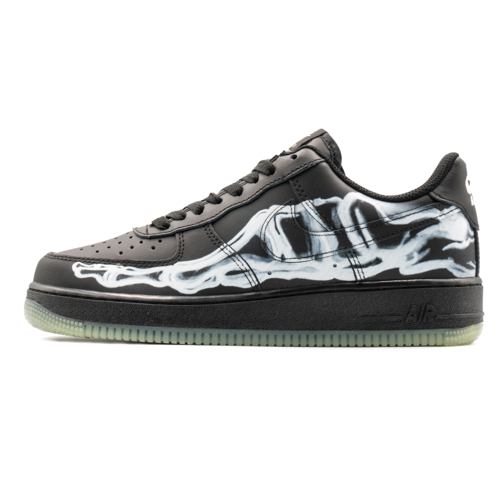Nike Air Force 1 Low Skeleton Black