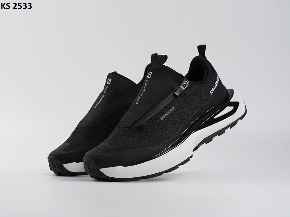 Кроссовки Salomon Odyssey ELMT Advanced (чорно/білі)