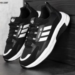 Кросівки Adidas Edition Black White (чорно/білі)