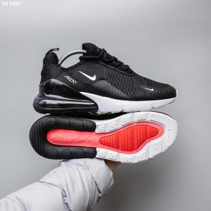 Кросівки Nike Air Max 270 Black White (чорно/білі)