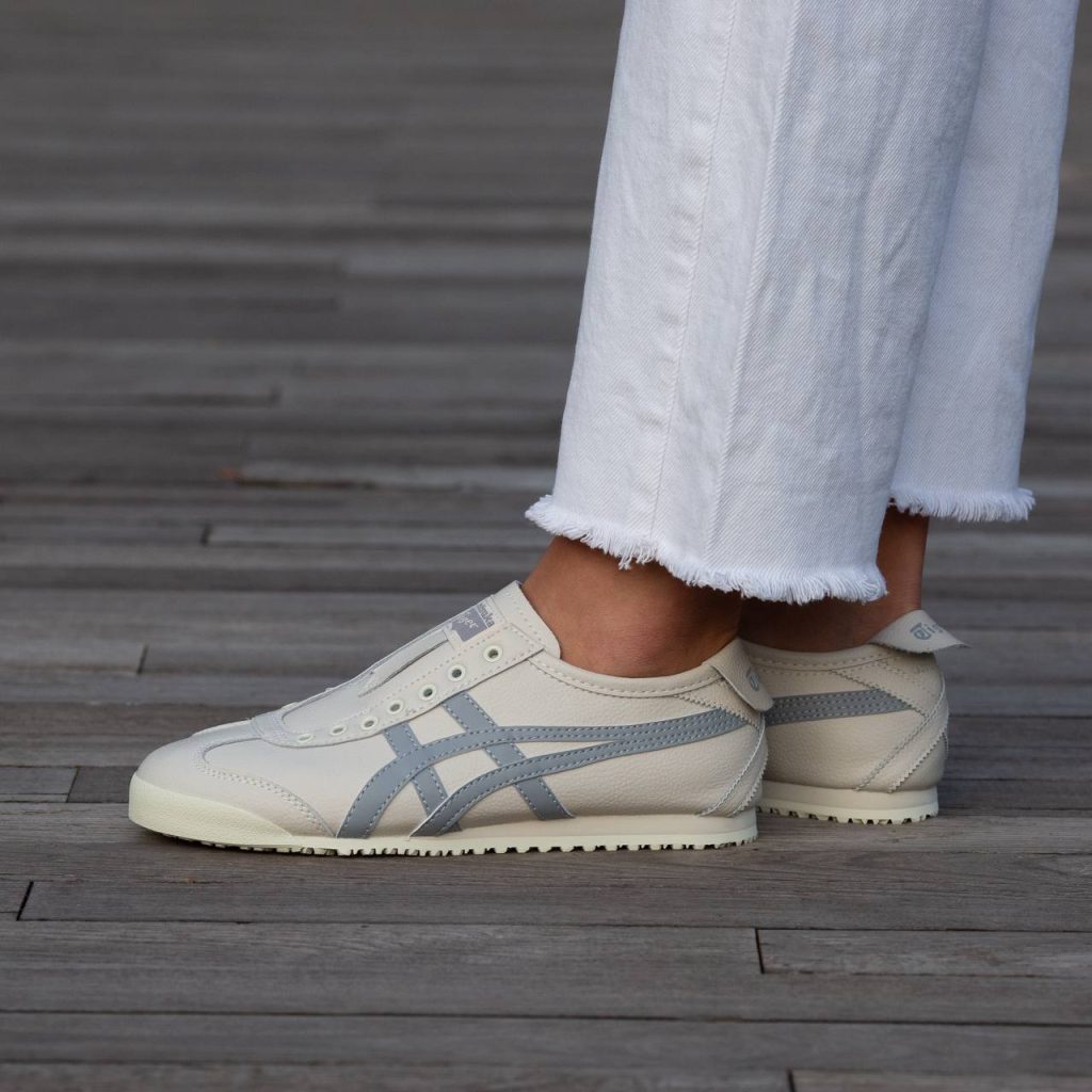 Asics Onitsuka Tiger Mexico 66 Slip-On Beige Blue